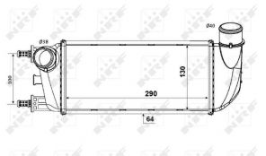 NRF 30773 - Chladič plniaceho vzduchu -