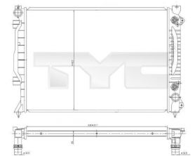 TYC 702-0018 - Chladič vody -