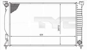 TYC 702-0019 - Chladič vody -
