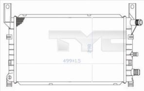 TYC 710-0048 - Chladič vody -