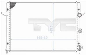 TYC 737-0006 - Chladič vody -