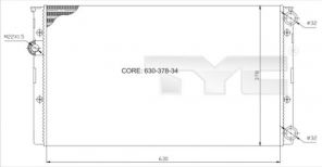 TYC 737-0027 - Chladič vody -