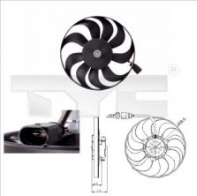 TYC 802-0001 - Ventilátor motora -