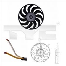 TYC 802-0051 - Ventilátor motora -