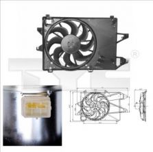 TYC 810-0001 - Ventilátor motora -