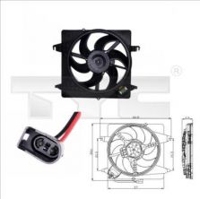 TYC 810-0014 - Ventilátor motora -