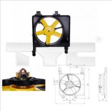 TYC 810-0030 - Ventilátor motora -