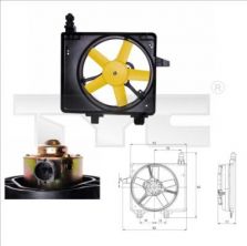 TYC 810-0031 - Ventilátor motora -