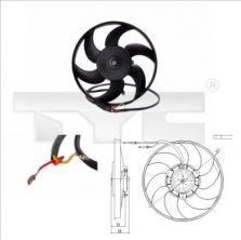 TYC 826-0001 - Ventilátor motora -