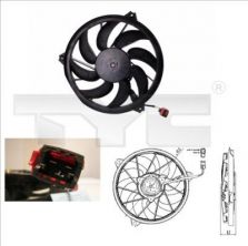 TYC 826-0004 - Ventilátor motora -