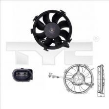 TYC 837-0015 - Ventilátor motora -