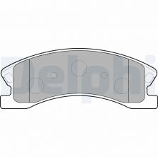 Delphi LP1906 - Brzdové platničky