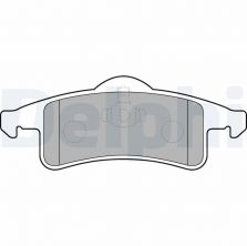 Delphi LP1558 - Brzdové platničky -