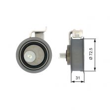 Gates T43017 - Napínacia kladka -