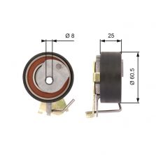 Gates T43023 - Napínacia kladka -
