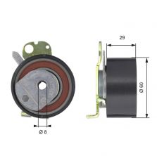 Gates T43050 - Napínacia kladka -