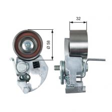 Gates T43133 - Napínacia kladka -