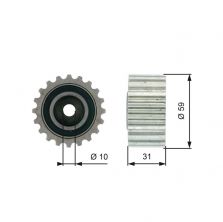 Gates T41236 - Vodiaca kladka
