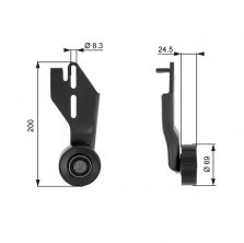 Gates T36063 - Napínacie rameno
