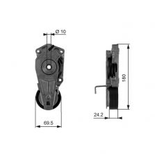 Gates T38405 - Napínacie rameno