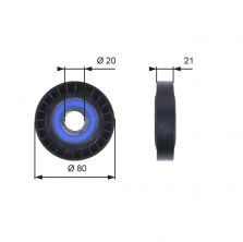 Gates T36011 - Vodiaca kladka