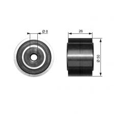 Gates T36191 - Vodiaca kladka