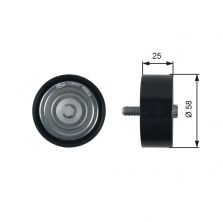 Gates T36407 - Vodiaca kladka