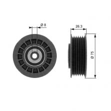 Gates T38092 - Vodiaca kladka