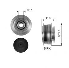 Gates OAP7066 - Voľnobežka alternátora