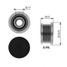 Gates OAP7109 - Voľnobežka alternátora