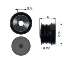 Gates OAP7158 - Voľnobežka alternátora
