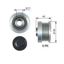 Gates OAP7163 - Voľnobežka alternátora