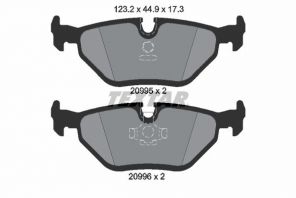 Textar 2099501 - Brzdové platničky -