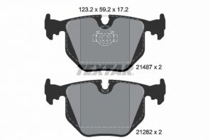 Textar 2148703 - Brzdové platničky -