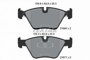 Textar 2199003 - Brzdové platničky -