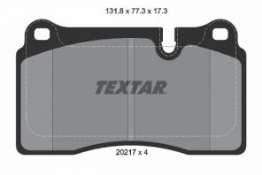 Textar 2021701 - Brzdové platničky -