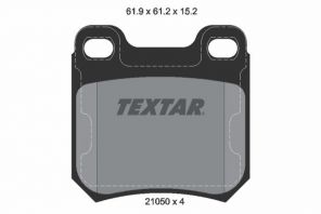 Textar 2105002 - Brzdové platničky -