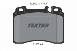 Textar 2115307 - Brzdové platničky -