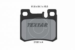 Textar 2130103 - Brzdové platničky -