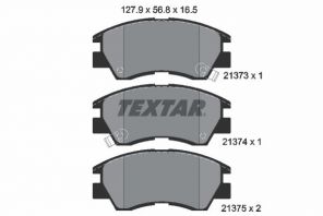 Textar 2137301 - Brzdové platničky -