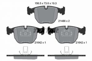 Textar 2148681 - Brzdové platničky -
