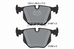 Textar 2148781 - Brzdové platničky -