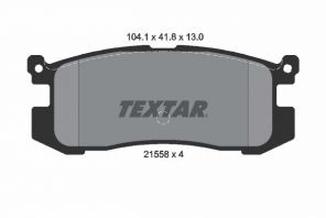 Textar 2155801 - Brzdové platničky -