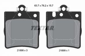 Textar 2189881 - Brzdové platničky -