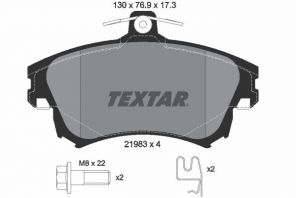 Textar 2198302 - Brzdové platničky -