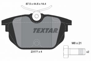 Textar 2317703 - Brzdové platničky -