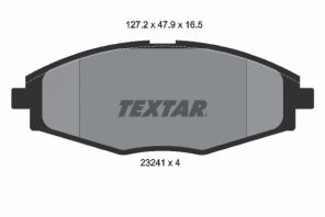 Textar 2324102 - Brzdové platničky -