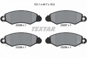 Textar 2329601 - Brzdové platničky -