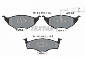 Textar 2339502 - Brzdové platničky -