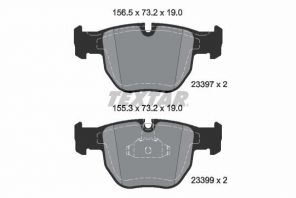 Textar 2339703 - Brzdové platničky -